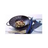 Wok en fonte 37 cm noir mat - Visuel 3